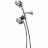 BargainJunkie Peerless Hand Shower/ Shower Head Combo Pack, Chrome, Refurbished