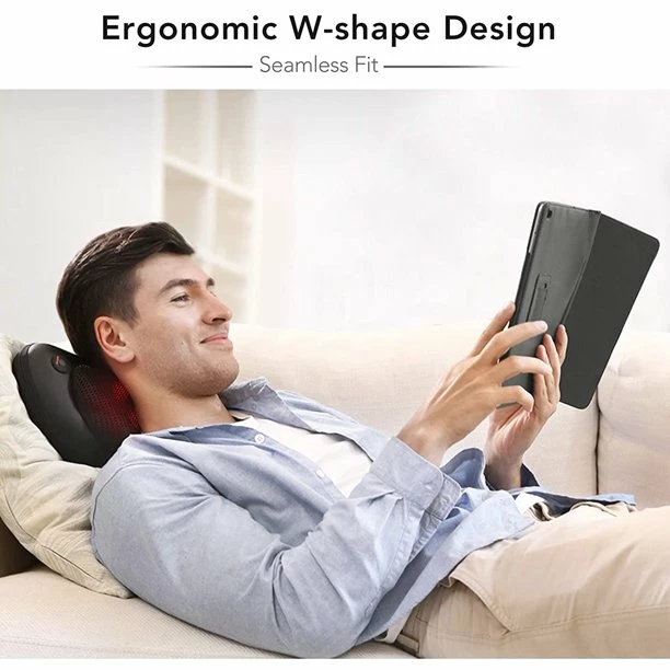 BargainJunkie Naipo Shiatsu Pillow Massager With Heat New