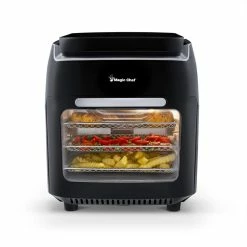 BargainJunkie Newair Magic Chef 10.3 Quart Digital Air Fryer Oven, Refurbished