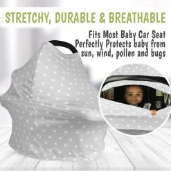 BargainJunkie New KeaBabies All In 1 Multi Use Cover, Starry Charm