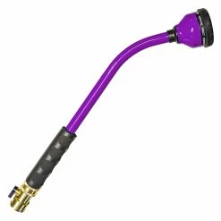 BargainJunkie New Melnor 18" 10-Pattern Spray Wand, Purple