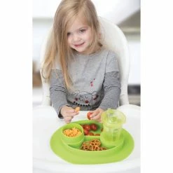 BargainJunkie InterDesign Jr Mini Non-slip Silicone Oval Placemat New